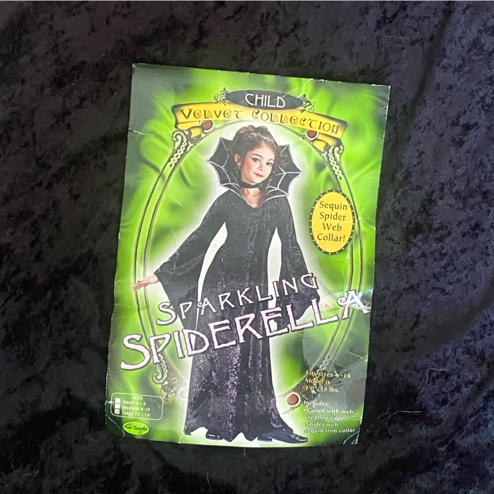 Sparkling Spiderella Kids Costume